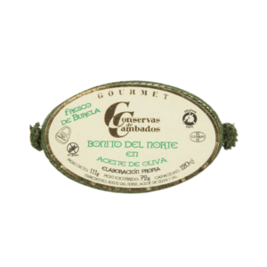 Bonito del norte fresco de Burela en Aceite de Oliva