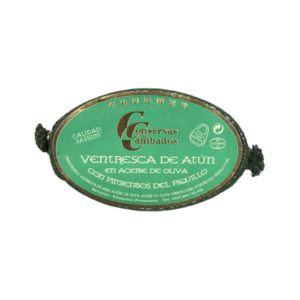 Ventresca de Atún blanco en Aceite de Oliva con pimientos del Piquillo