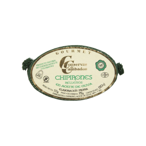 Chipirones rellenos en aceite de Oliva