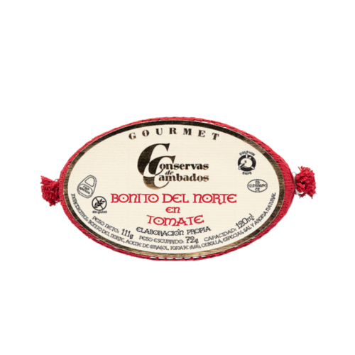 Bonito del norte guisado en Tomate