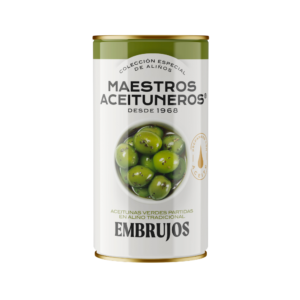 Aceitunas Verdes partidas en aliños Tradicional