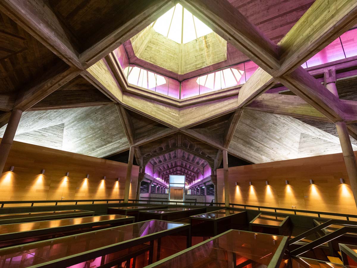 Bodegas Olarra Logrono Sala barricas, botellero, bodega, suplemento vino 14.11.2022 Sonia Tercero