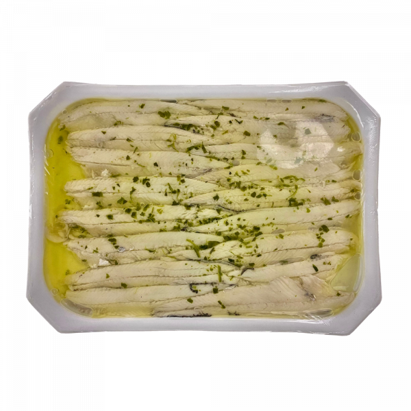 Plantilla de Productos Gourmet para Tienda en Línea Boquerones Acomer del Mar – boquerones del Cantábrico en vinagre