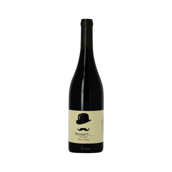 BOV201 (1) Botella de Monsieur N Pinot Noir de Nicolas Pere & Fils, vino tinto ligero de Vin de France
